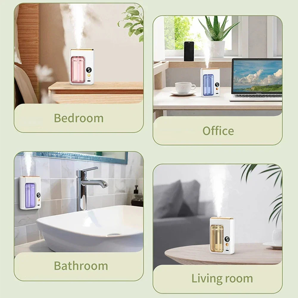 Automatic Wall Mounted Smart Aroma Diffuser | USB Rechargeable
