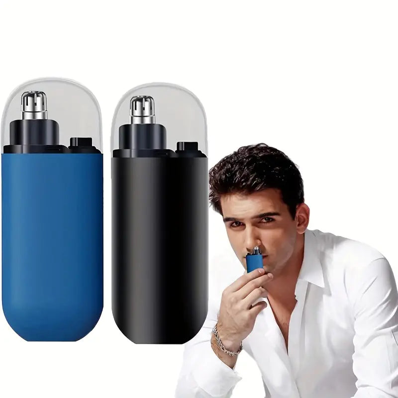 NIXORA™ Rechargeable Nose & Ear Hair Trimmer – Safe, Painless Precision Grooming