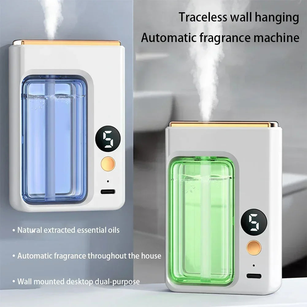 Automatic Wall Mounted Smart Aroma Diffuser | USB Rechargeable