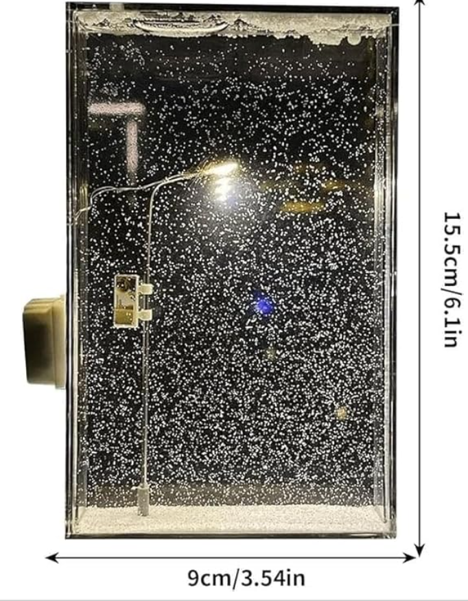 DIY Snowy Street LED Lamp | Cozy Window Decoration Night Light