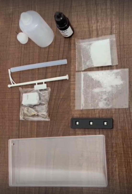 DIY Snowy Street LED Lamp | Cozy Window Decoration Night Light
