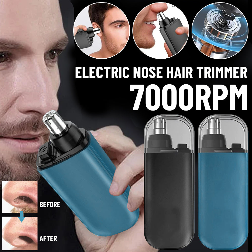 NIXORA™ Rechargeable Nose & Ear Hair Trimmer – Safe, Painless Precision Grooming